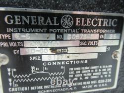 Transformateur de potentiel d’instrument GE General Electric E-6 8097846 rare vintage