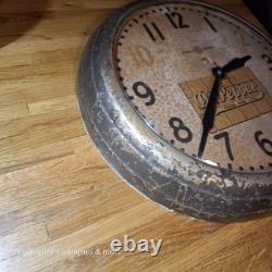 Travaux Vintage Dr Pepper Rare General Electric 10-2-4 horloge publicitaire panneau 15<br/> Travaux Vintage Dr Pepper Rare General Electric 10-2-4 horloge publicitaire panneau 15 <br/>