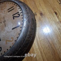 Travaux Vintage Dr Pepper Rare General Electric 10-2-4 horloge publicitaire panneau 15
  <br/> 