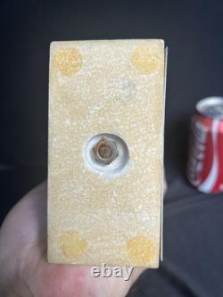 Trophée Vintage GE General Electric LE PRECOCE ATTRAPE LE VER Cock Rooster