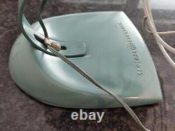 VENTILATEUR OSCILLANT À 2 VITESSES GENERAL ELECTRIC F15S125 COULEUR VERT TEAL FONCTIONNE