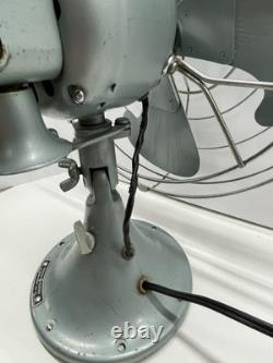 VENTILATEUR OSCILLANT VORTALEX GE GENERAL ELECTRIC 3 VITESSES VINTAGE Testé et Fonctionnel
