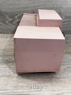 VTG Travaille GE General Electric Modèle C-416 Radio de Tube AM Rose PIÈCES UNIQUEMENT