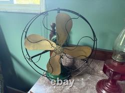 Ventilateur Électrique General Electric AUU de 16 pouces de 1922 Rénové