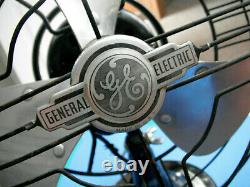 Ventilateur Électrique Général Vintage Vortalex Oscillant Ge Art Deco