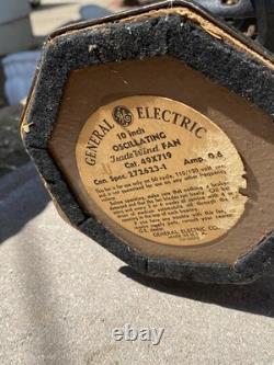 Ventilateur Électrique Vintage ou Antique GE General Electric Trade Wind Oscillant