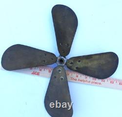 Ventilateur General Electric à pièce de 5 cents Non restauré, vers 1920, VOIR VIDÉO