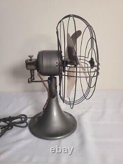 Ventilateur Vintage GE General Electric VORTALEX à 2 vitesses FM10V21 avec lame oscillante fonctionne