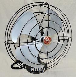 Ventilateur Vintage Ge General Electric Vornado. Oscillation 3 Vitesse. Vient D’être Retravaillé