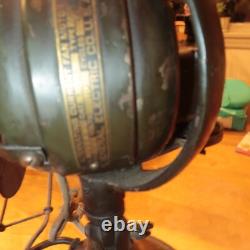 Ventilateur à cage en laiton GE General Electric vintage antique 13 pouces 75423 voir vidéo