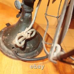Ventilateur à cage en laiton GE General Electric vintage antique 13 pouces 75423 voir vidéo