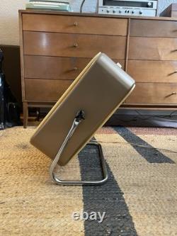 Ventilateur de boîte vintage General Electric Frigid de 14 pouces à lame en métal avec boîte PC-14-3G en parfait état