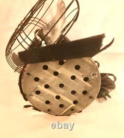 Ventilateur de bureau GE Vortalex de 8 pouces 1938-41 Cat # 49x942B
