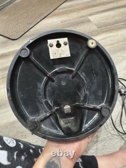 Ventilateur de bureau en métal oscillant General Electric des années 1940 78x829, éventuellement pour pièces