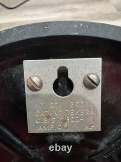 Ventilateur de bureau en métal oscillant General Electric des années 1940 78x829, éventuellement pour pièces