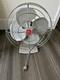 Ventilateur De Bureau En Métal Oscillant General Electric Des Années 1950 (gris)