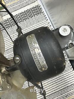 Ventilateur de bureau oscillant GE vintage 12 noir General Electric 272614-1 AS1 FONCTIONNE