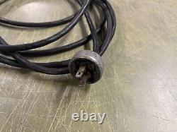 Ventilateur de bureau oscillant General Electric GE des années 1930 fabriqué aux États-Unis en état de marche