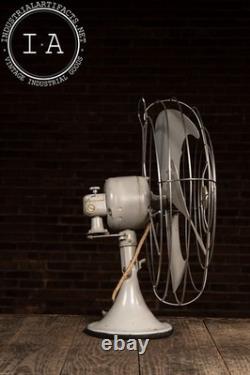 Ventilateur de bureau oscillant vintage General Electric