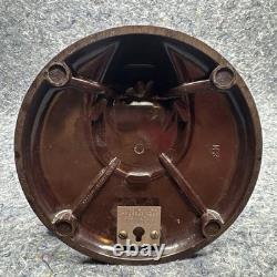 Ventilateur de bureau vintage GE General Electric 9,5 FM8S31 à hélice en laiton testé et fonctionnel