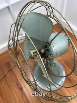 Ventilateur de table oscillant Vortalex à 2 vitesses Vintage GE General Electric FM10V41 #84