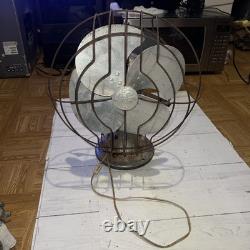 Ventilateur de table vintage General Electric 8 à pales silencieuses ventilateur antique