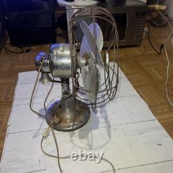 Ventilateur de table vintage General Electric 8 à pales silencieuses ventilateur antique