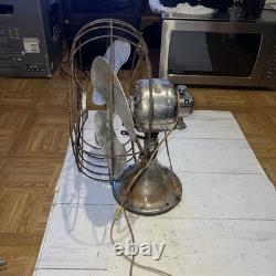 Ventilateur de table vintage General Electric 8 à pales silencieuses ventilateur antique