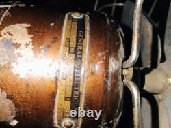 Ventilateur debout vintage General Electric fonctionne