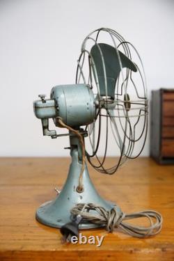 Ventilateur industriel VTG General Electric GE Vortalex à 10 pales art déco oscillant