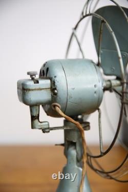 Ventilateur industriel VTG General Electric GE Vortalex à 10 pales art déco oscillant