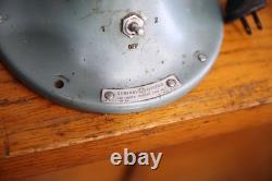 Ventilateur industriel VTG General Electric GE Vortalex à 10 pales art déco oscillant