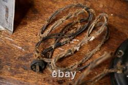 Ventilateur industriel en laiton GE General Electric antique avec pales en laiton 12 vintage