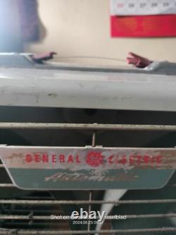 Ventilateur industriel en métal double Vintage General Electric AS-IS