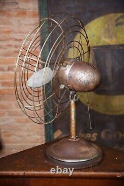 Ventilateur industriel vintage hélice d'avion 20 lames moteur General Electric ancien