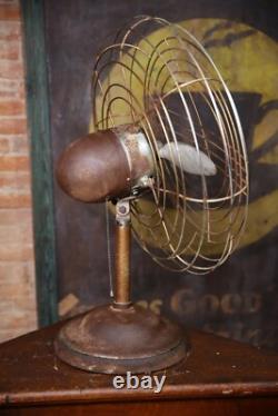 Ventilateur industriel vintage hélice d'avion 20 lames moteur General Electric ancien