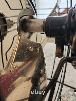 Ventilateur oscillant GE Vortalex 12 des années 1930 At1 78x191 X12634 3 pales