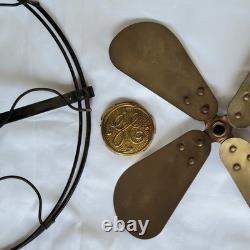 Ventilateur oscillant GE à pales en laiton 12 CAT78734 NP16652 AOU AD1 110v 50 CC Pièces