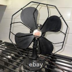 Ventilateur oscillant General Electric GE Trade Wind vintage #49X719 10 fonctionne