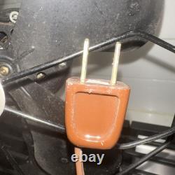 Ventilateur oscillant General Electric GE Trade Wind vintage #49X719 10 fonctionne