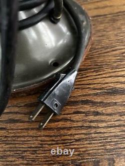 Ventilateur oscillant General Electric Vortalex vintage des années 1940 en état proche du neuf, testé et fonctionnel