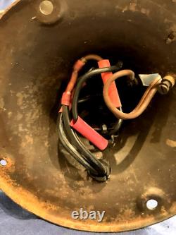 Ventilateur oscillant General Electric Whiz 9 pouces, lames en laiton, fonctionne ! VOIR LA VIDÉO