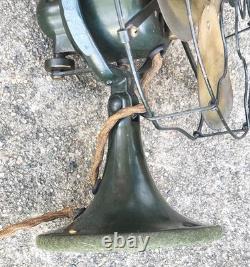 Ventilateur oscillant General Electric Whiz antique vtg 1924 9 D1 54197 état d'origine