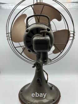 Ventilateur oscillant Vintage GE General Electric Vortalex 15 Spécification 272903-1 FM 12V1