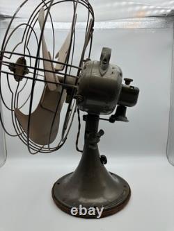Ventilateur oscillant Vintage GE General Electric Vortalex 15 Spécification 272903-1 FM 12V1