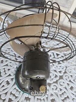 Ventilateur oscillant à 10 pales de General Electric restauré