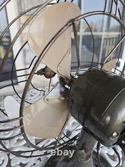 Ventilateur oscillant à 10 pales de General Electric restauré