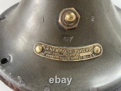 Ventilateur oscillant à 3 pales de 12 pouces General Electric/GE Vortalex des années 30-40