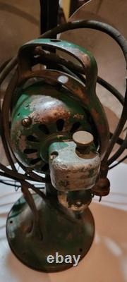 Ventilateur oscillant antique GENERAL ELECTRIC à 16 pales Type AOU GE Ventilateur 3 vitesses À LIRE