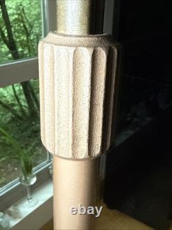 Ventilateur oscillant de sol Vortalex General Electric de 6 pieds vintage des années 40, fonctionne très bien